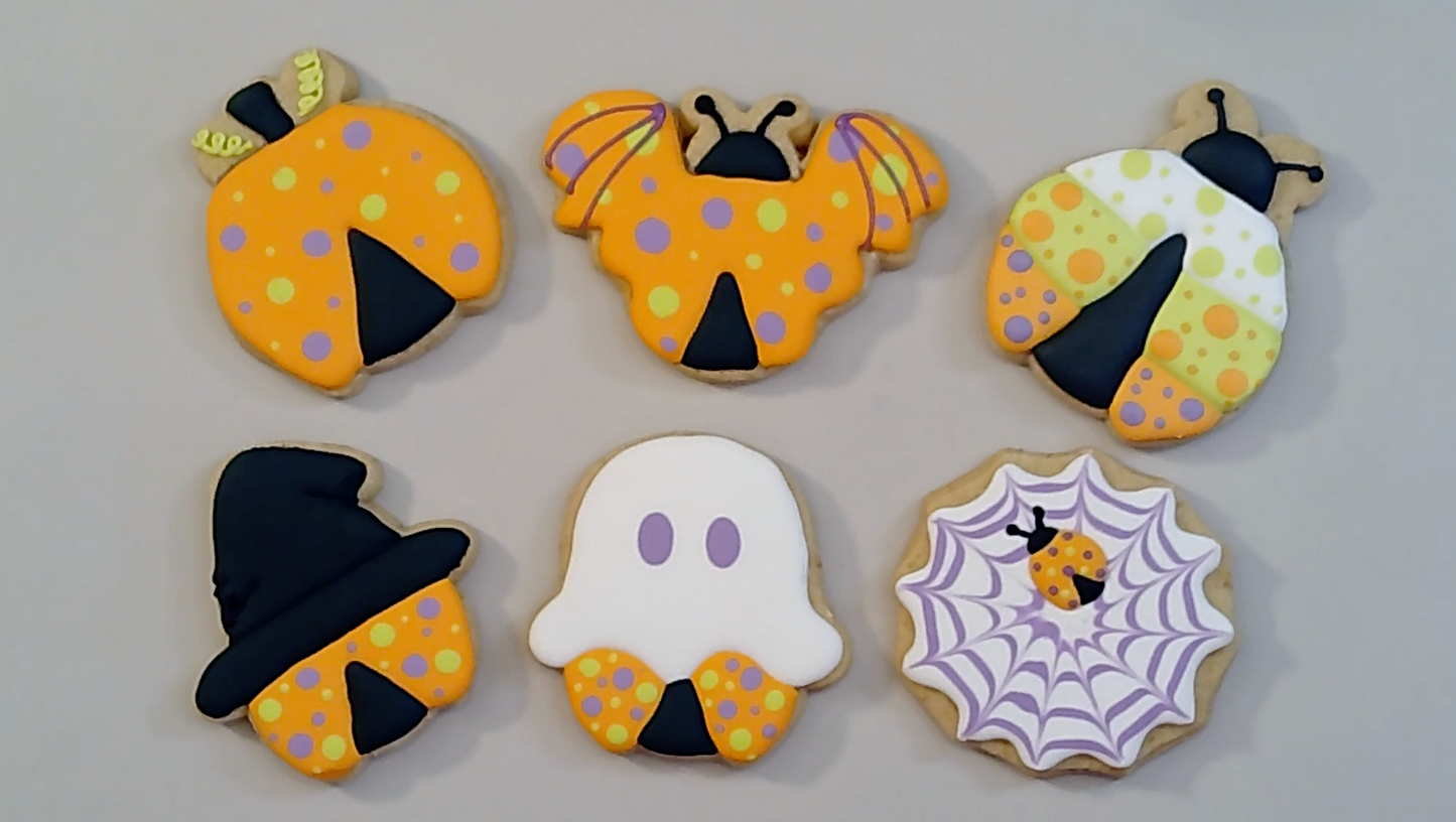 Cookie Decorating Subscription Box - SEP2025 Ladybug Halloween