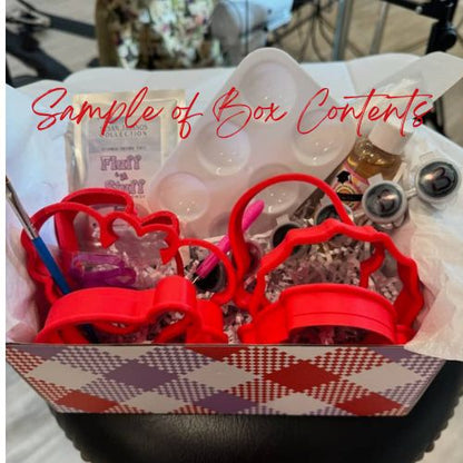 Cookie Decorating Subscription Box - DEC2025 Winter Moonlight