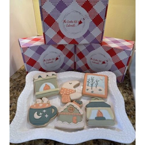 Cookie Decorating Subscription Box - DEC2025 Winter Moonlight