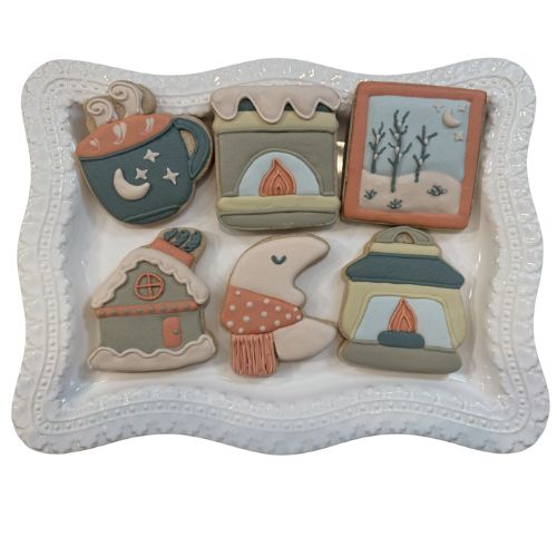 Cookie Decorating Subscription Box - DEC2025 Winter Moonlight