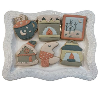 Cookie Decorating Subscription Box - DEC2025 Winter Moonlight